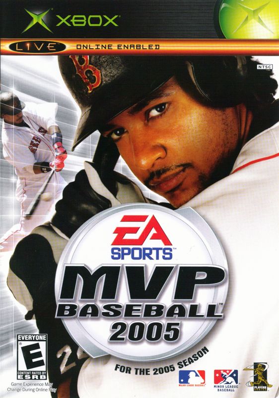 MVP Baseball 2005 box art for Xbox